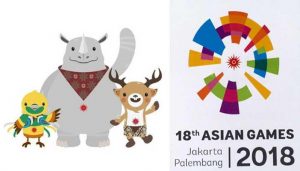 Boneka Maskot Asian Games 2018