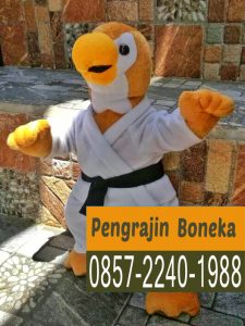 Pengrajin Boneka Maskot Karate FORKI INKAI Rajawali